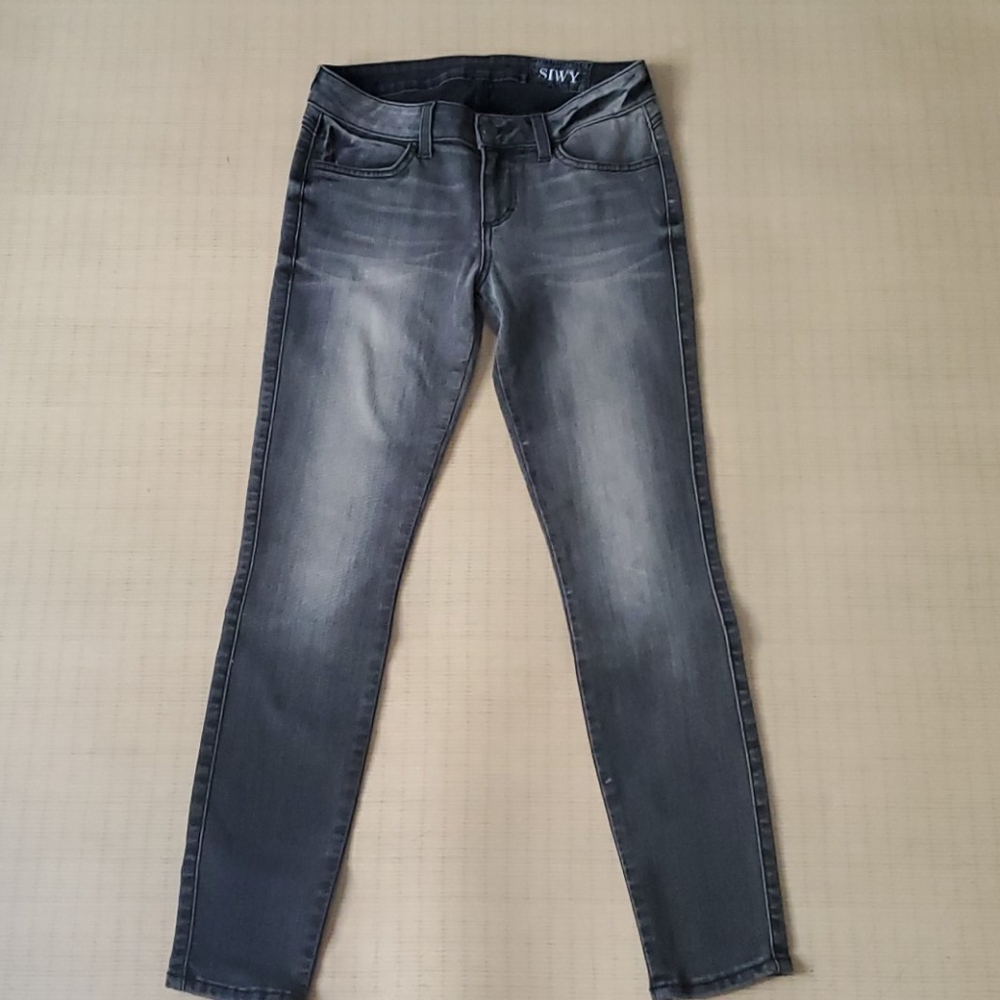 ★Authentic Siwy Low Rise Grey Skinny/Jean NWOT!